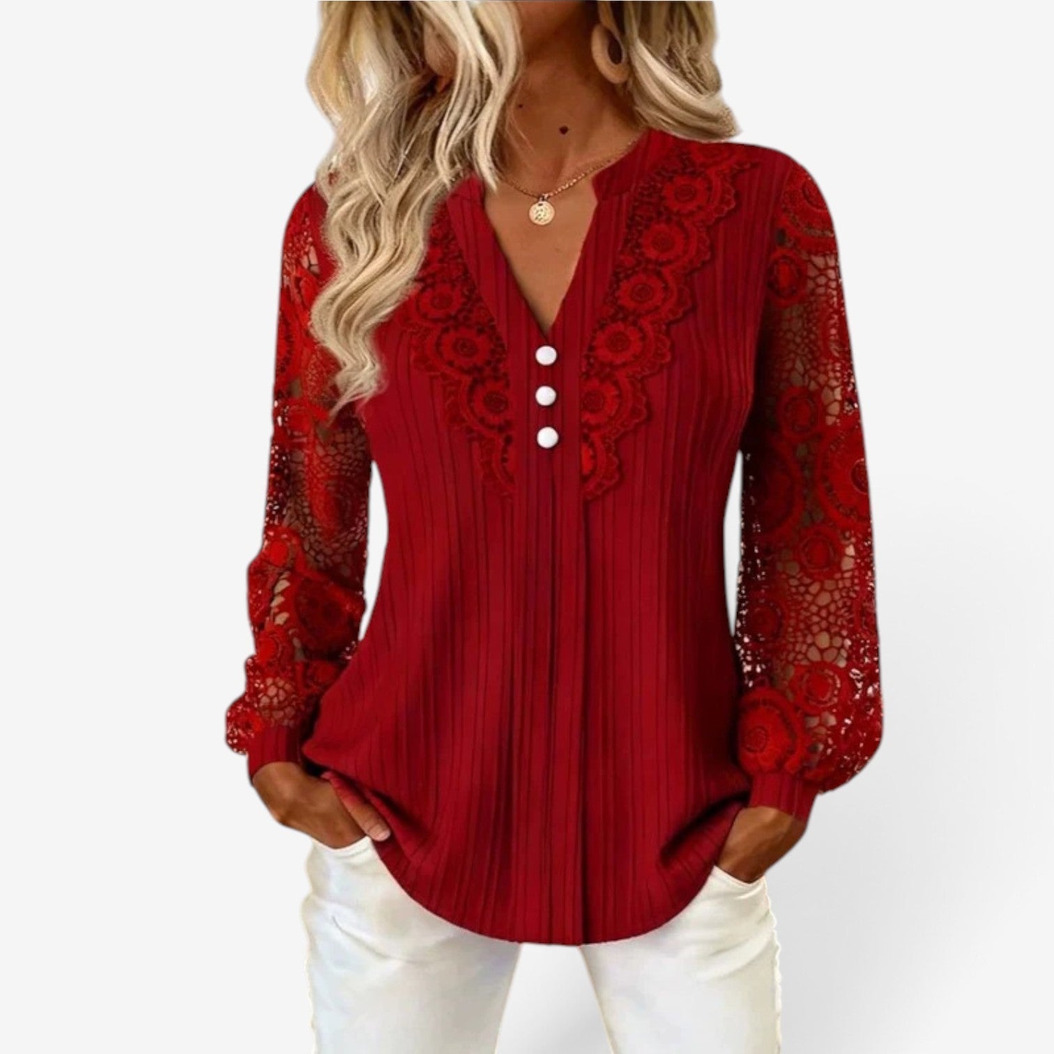 Rhea™ Langermet bluse