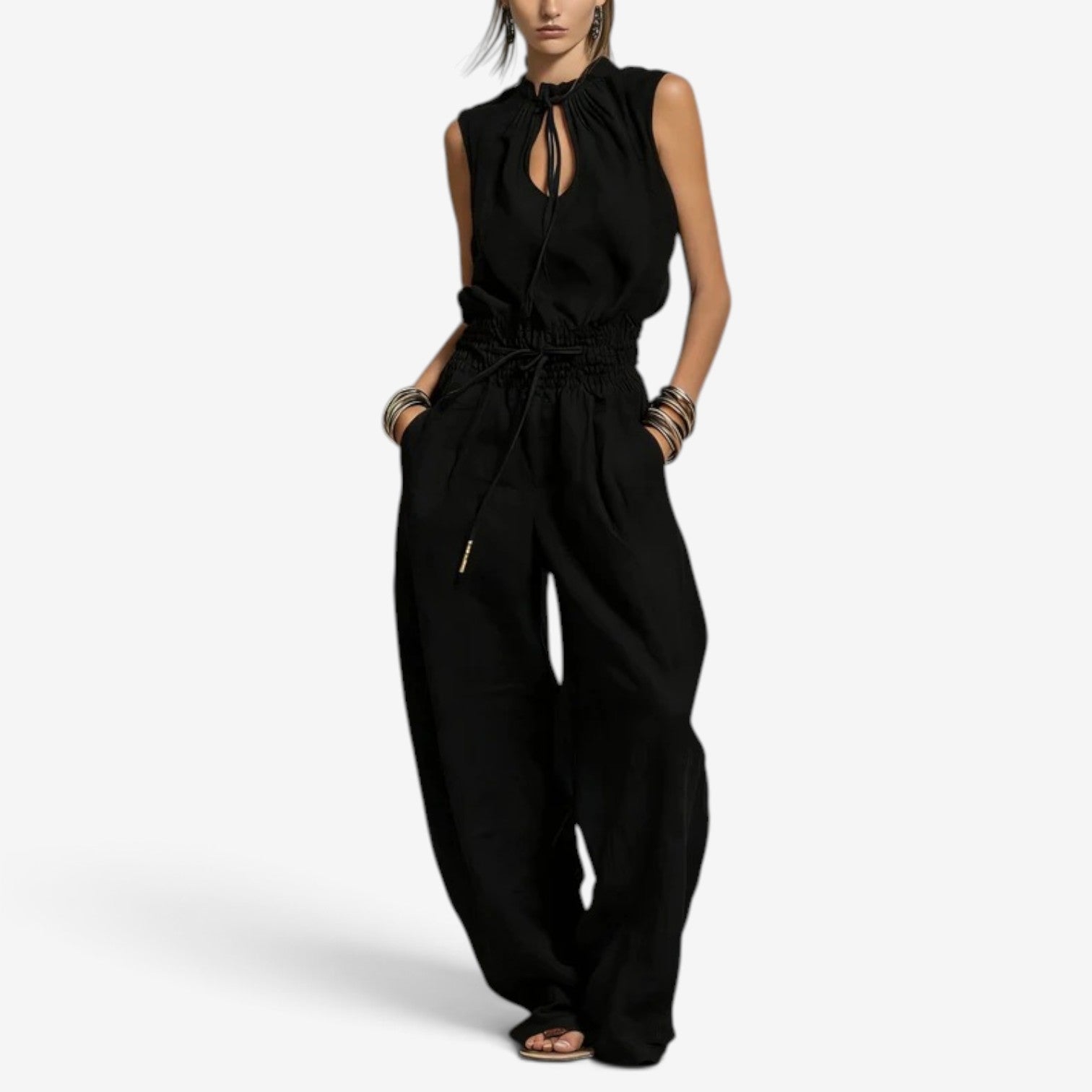 Elisse™ Ermeløs jumpsuit