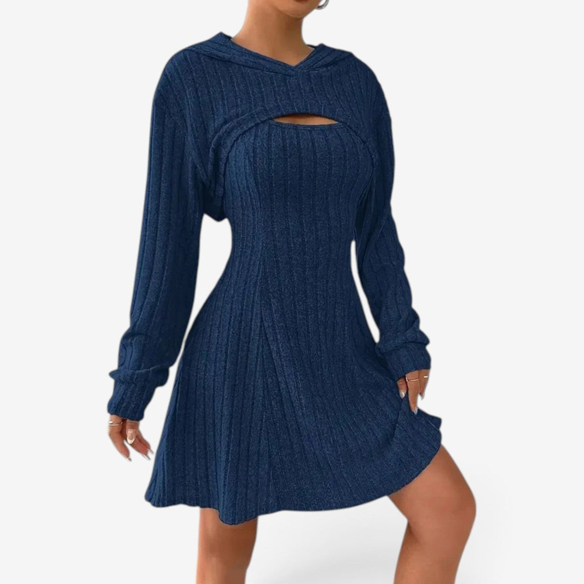 Mayumi™ Strikket minikjole-sett